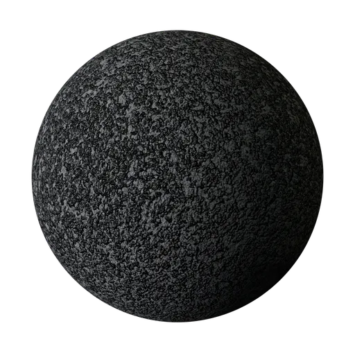 High-resolution procedural volcanic rock texture for 3D modeling and rendering in Blender, PBR compatible.