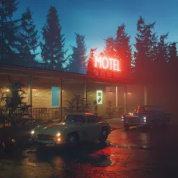 Cinematic motel