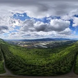 Cloudy Sky Landscape Day