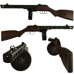 PPSh-41 Submachine Gun