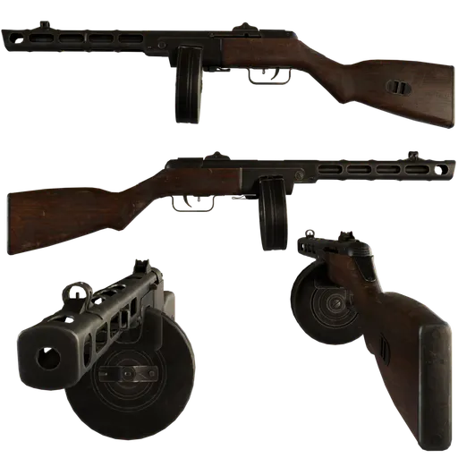 PPSh-41 Submachine Gun