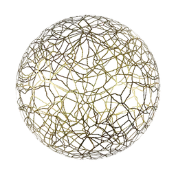 Golden Cracked Vein Pattern