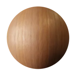2K PBR Mahogany Wood material for Blender 3D with seamless and tiling stressed texture.