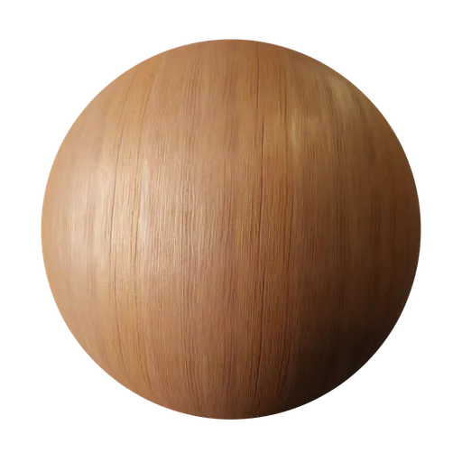 2K PBR Mahogany Wood material for Blender 3D with seamless and tiling stressed texture.