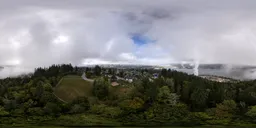 Cloudy Overcast City