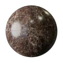 Stone effect tiles - Emperador