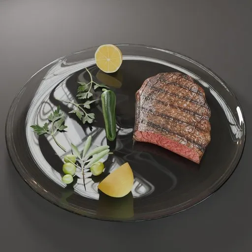 Luxury Food Dining Plate