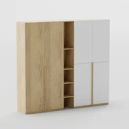 Nordic Harmony Wardrobe