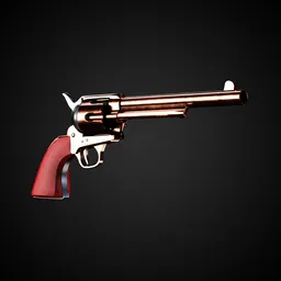 World at War Game-Ready Gun + 4k Textures | Blenderkit Series