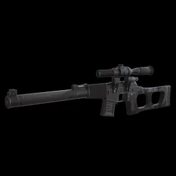VSS Vintorez Black