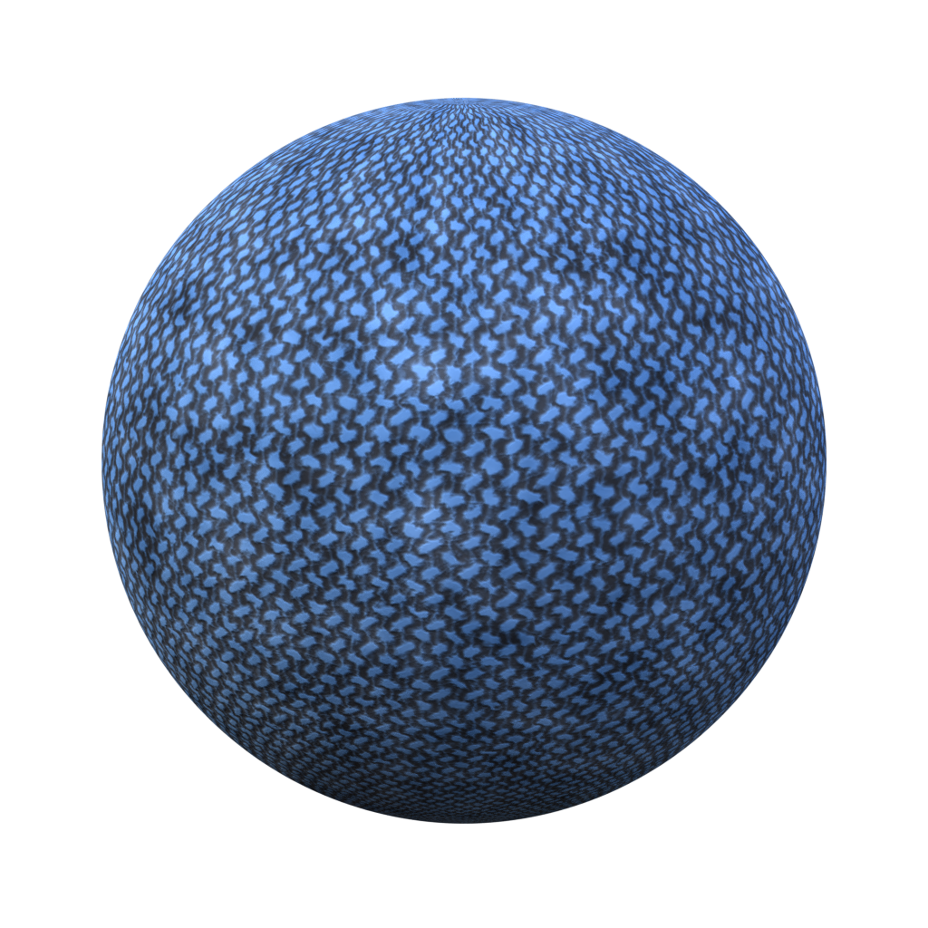 Fabric oxford blue FREE 3D fabric materials BlenderKit