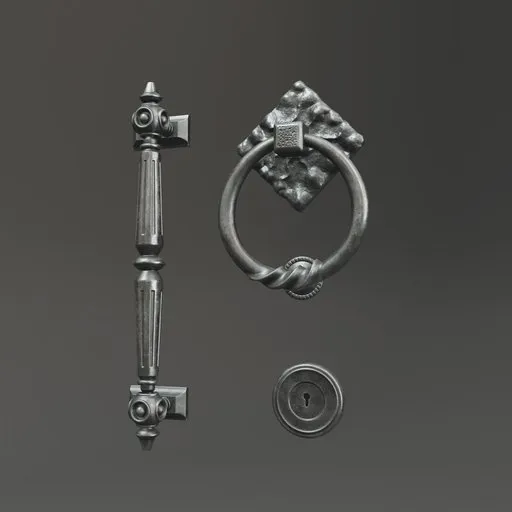 Door Handle/Knocker Steel