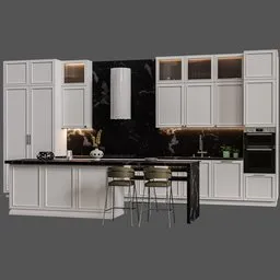 Kitchen neoclassic