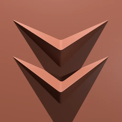 3D Chevron sculpting brush for adding detailed patterns to models in Blender.