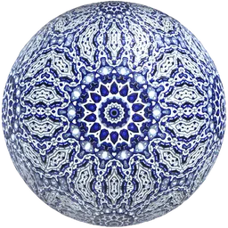 Blue Lace Ceramic Tile