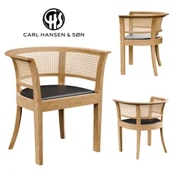 Kk96620 faaborg chair