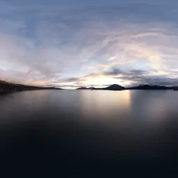 Aerial Mountain Landscape Cloudy Sky