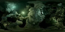 Viridian Green Nebula 8k