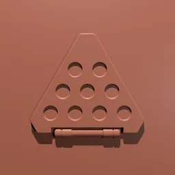 3D Triangle Hinge Sculpting Brush for precise hard surface modeling in Blender.