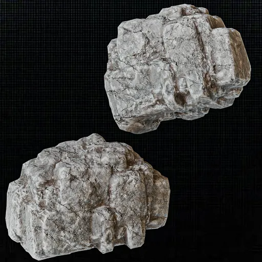 Flat Slab Rock | Nature models | Blendkit