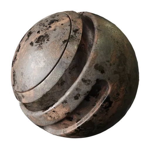 Heavily Corroded Copper