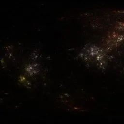 Starfield, brown, yellow, 16k