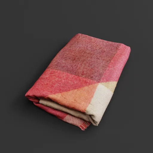 Folded Wool Blanket