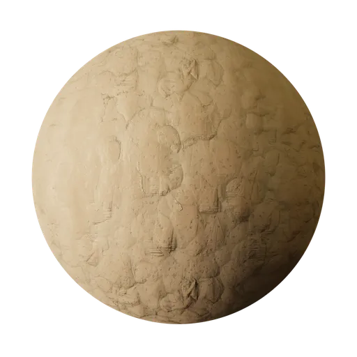 Beige Plaster Wall