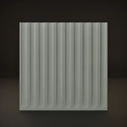 Modular Fluted Wall Panel Cladding