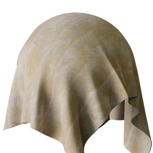 Cream Suede Mushroom Vegan Leather