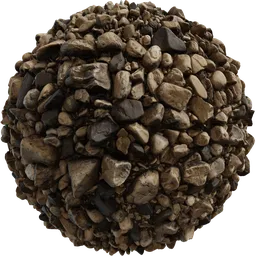 Dry River Pebbles