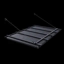 Suspended Pergola - Steel Profile