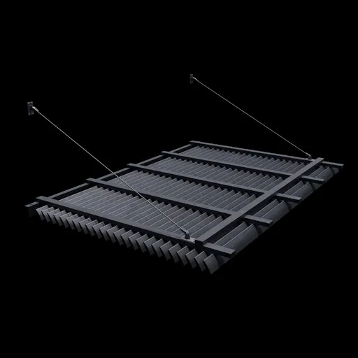 Suspended Pergola - Steel Profile