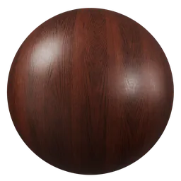 Red polished Wood