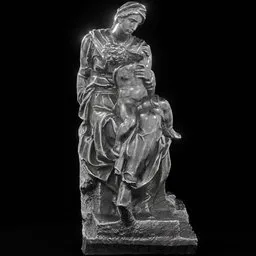 Steel Medici madonna