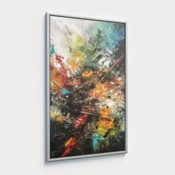 Abstract Painting decoration