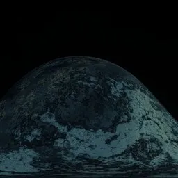 Blue Planet Closeup, 16k