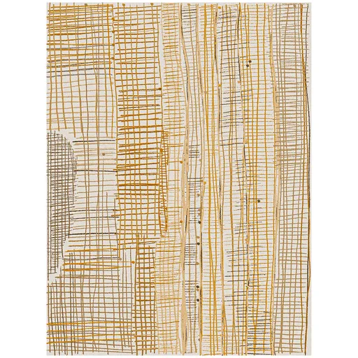 Woven Wheat Lines Carpet