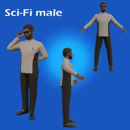 Sci fi male