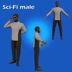 Sci fi male