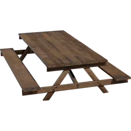 Wooden Picnic Table