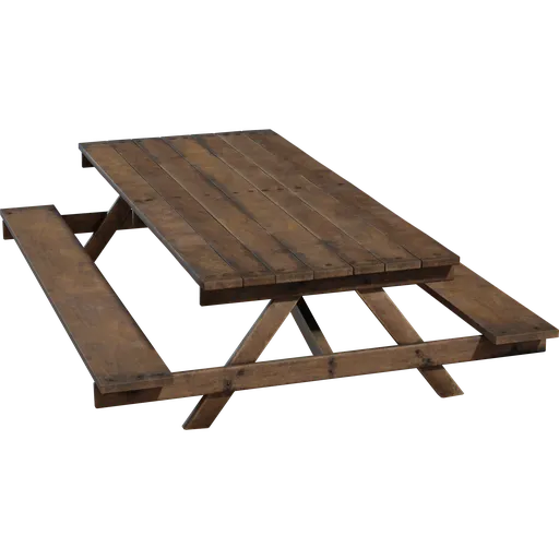 Wooden Picnic Table