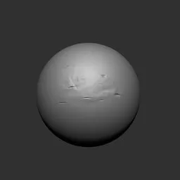 3D sculpting brush effect for fabric details, creating realistic tears and cuts on 3D models in Blender.