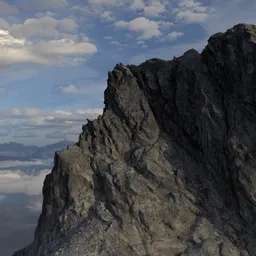 Rocky Mountain Top Formation Photoscan