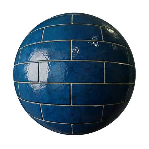 Tiles Blue Gloss
