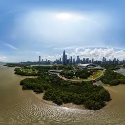 Sunny Island during the day