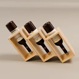 Wine Bottle Wooden Rack
