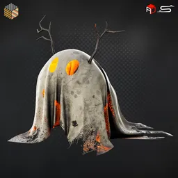 Big Ghost - Halloween Asset Bundle