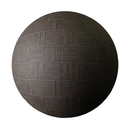 Textured Tile 100mm Grid Brown