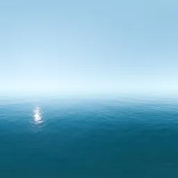 Intense Blue Summer Sky